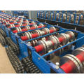 Metal decking floor rolling machine for Mexico